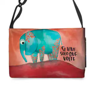 Tracolla mini Elefante
