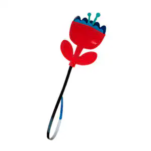 Charms Fior di Dondolo diponto a mano Rosso/blu