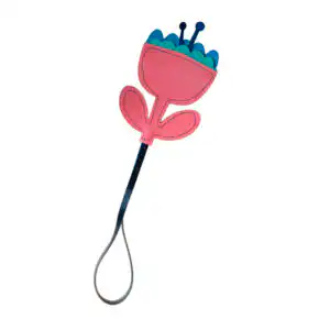 Charms Fior di Dondolo diponto a mano Rosa/verde