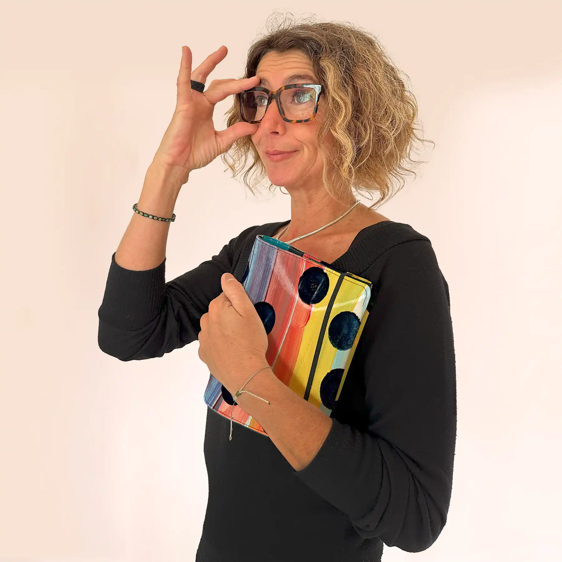Buccia Dipinta a mano Arcobaleno Simpatia - immagine 7