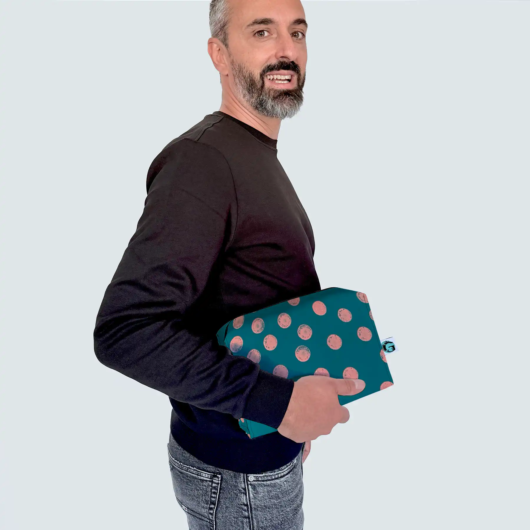 Portaminbagno dipinto a mano Cielitolindo - immagine 4